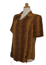 Vintage animal print πουκάμισο - Μ