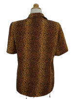 Vintage animal print πουκάμισο - Μ