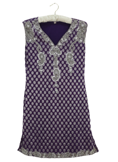 Vintage ethnic βραδινό φόρεμα