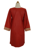 Vintage ethnic βραδινό φόρεμα
