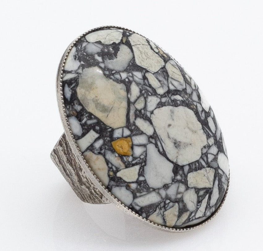 Χειροποίητο δαχτυλίδι με κρύσταλλα Swarovski