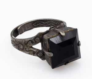 Χειροποίητο δαχτυλίδι με κρύσταλλα Swarovski 