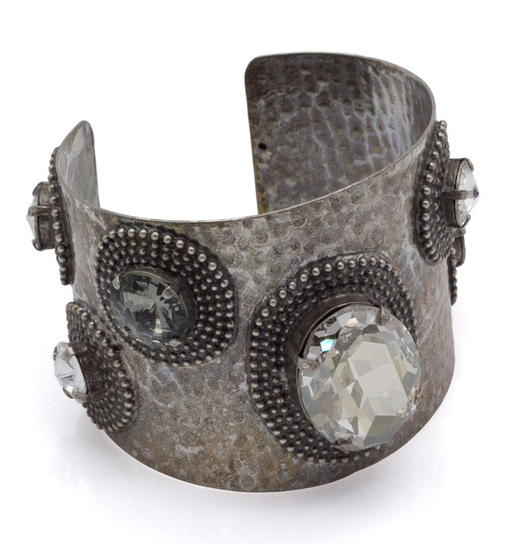 Χειροποίητο δαχτυλίδι με κρύσταλλα Swarovski 