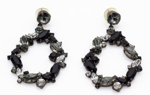 Χειροποίητο σκουλαρικια με κρύσταλλα Swarovski 