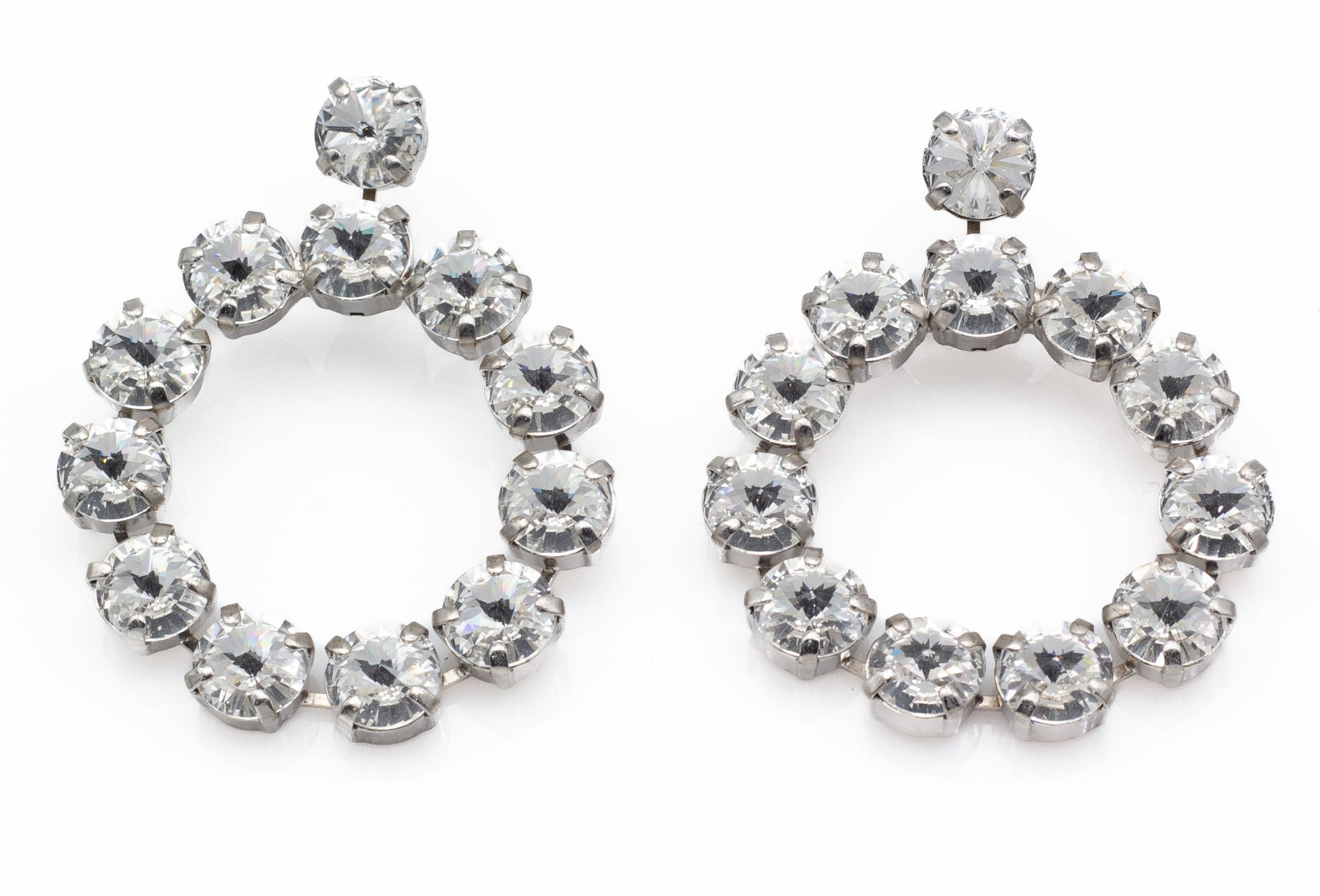 Χειροποίητο σκουλαρικιαμε κρύσταλλα Swarovski 