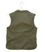 Μπεζ αδιάβροχο  half zipper τοπ - XS