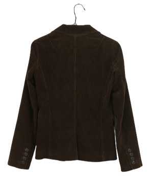 Κοτλέ καφέ σακάκι ralph lauren2