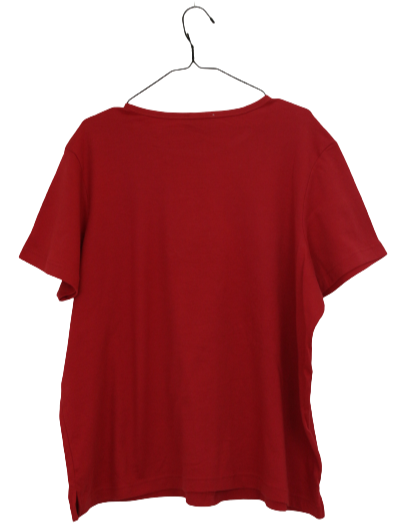 Κόκκινο tshirt με παγιέτες -
