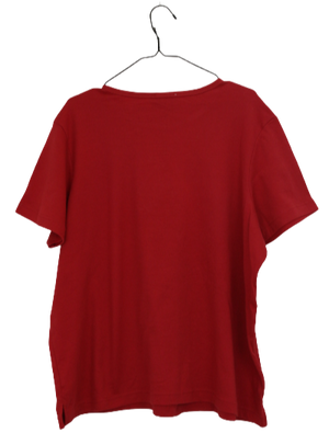 Κόκκινο tshirt με παγιέτες -