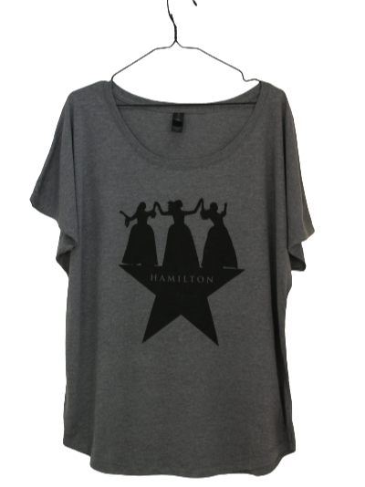 Γκρι tshirt με αποτύπωμα -