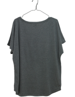 Γκρι tshirt με αποτύπωμα -