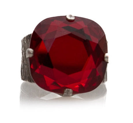  Χειροποίητο δαχτυλίδι με κρύσταλλο Swarovski