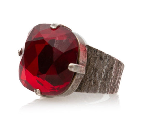  Χειροποίητο δαχτυλίδι με κρύσταλλο Swarovski
